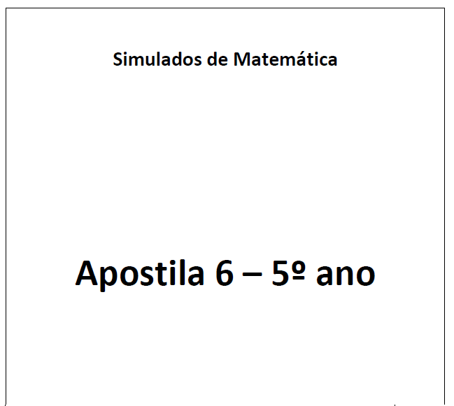 Apostila matemática em pdf