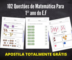 102 Questoes de Matematica Para 1o ano do E.F