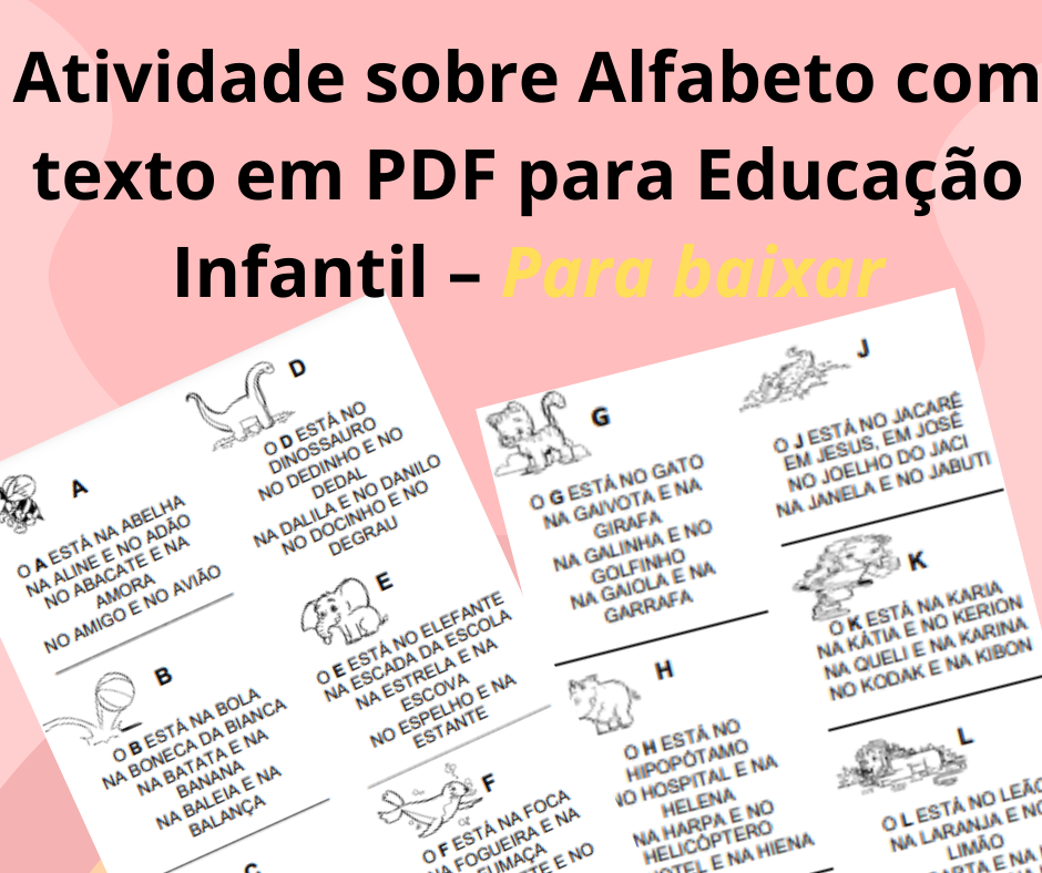 Atividade sobre Soma e Subtracao em PDF para Educacao Infantil – Para baixar 3