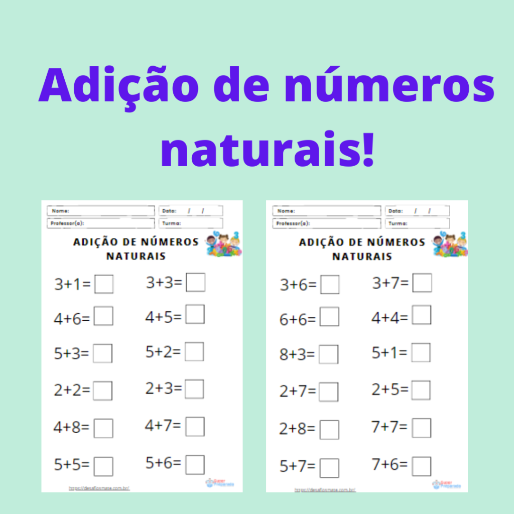 40.Adicao de numeros naturais