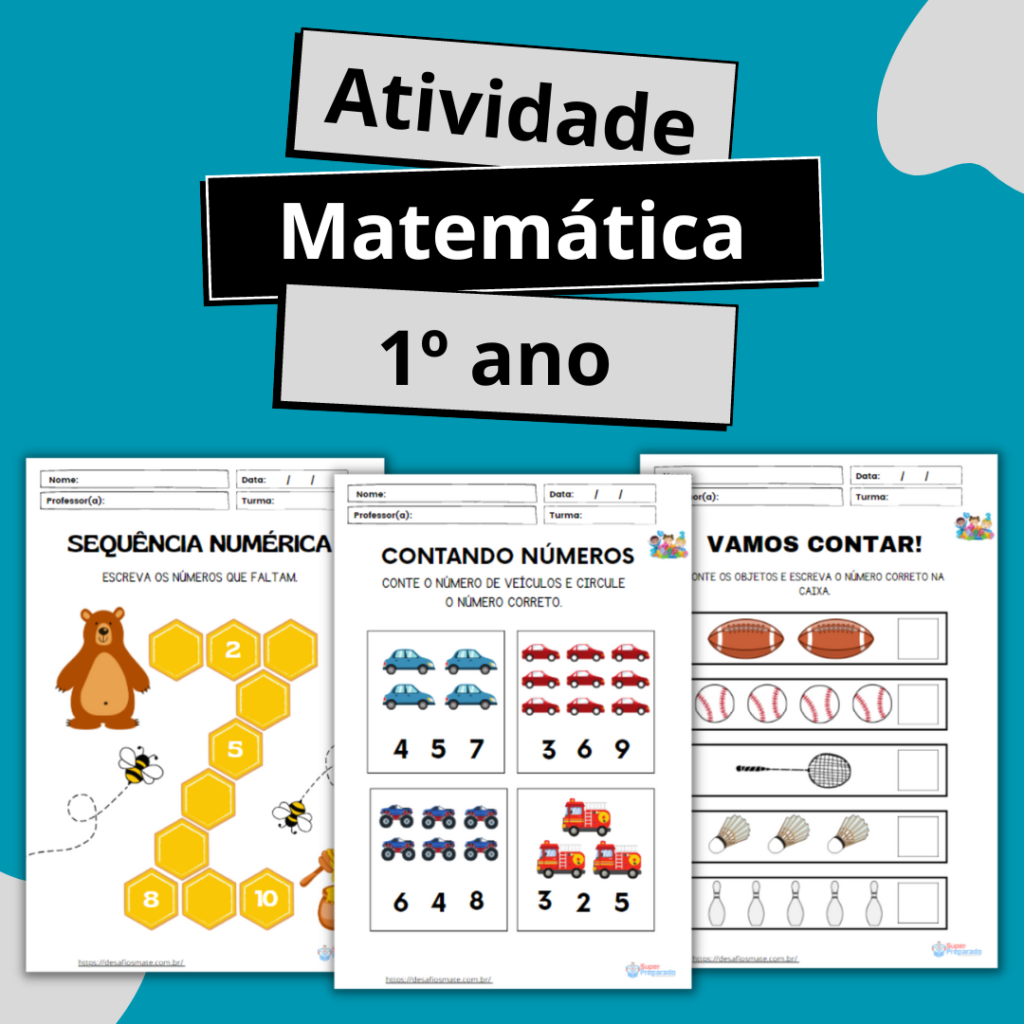 Atividade Matematica 1o ano