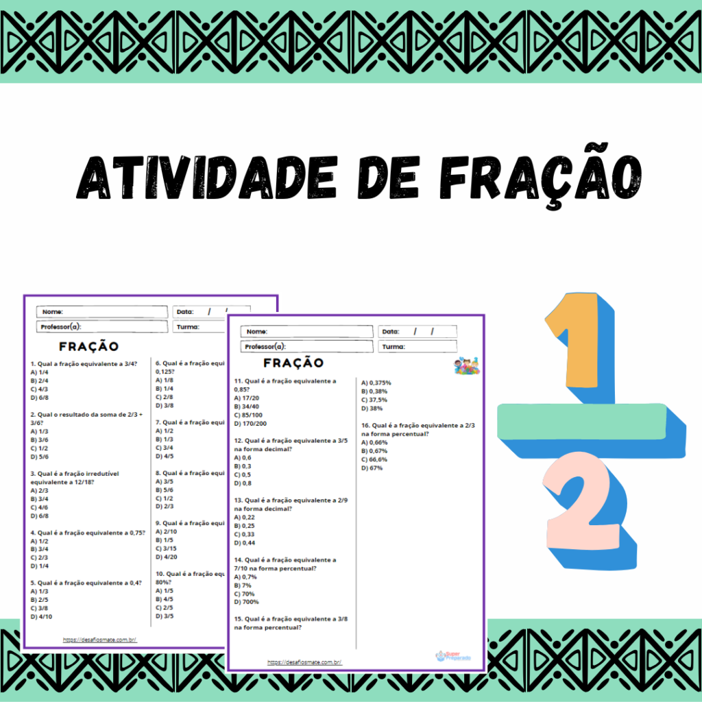 Atividade de Fracao