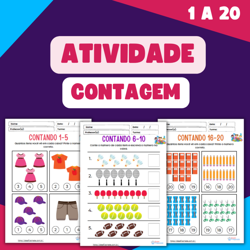 Atividade sobre Contagem 1 a 20 1