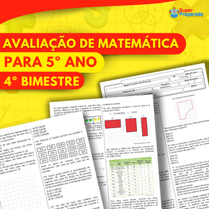 AVALIAÇÃO DE MATEMÁTICA 4º ANO - 3º BIMESTRE - ENSINO FUNDAMENTAL