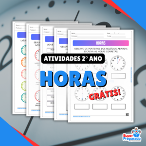 Atividades de Horas para 2° Ano do Ensino Fundamental