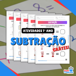 Atividades de Subtracao para 1° Ano do Ensino Fundamental